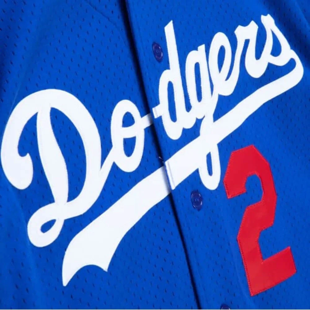Authentic Tommy Lasorda Los Angeles Dodgers 1995 Button Front Jersey - Picture 3 of 3